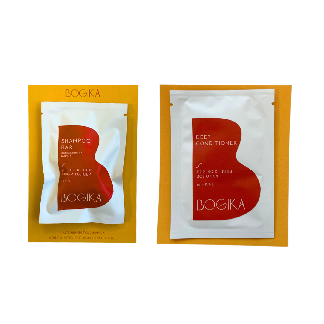 Подарунок! Твердий шампунь та DEEP CONDITIONER BOGIKA