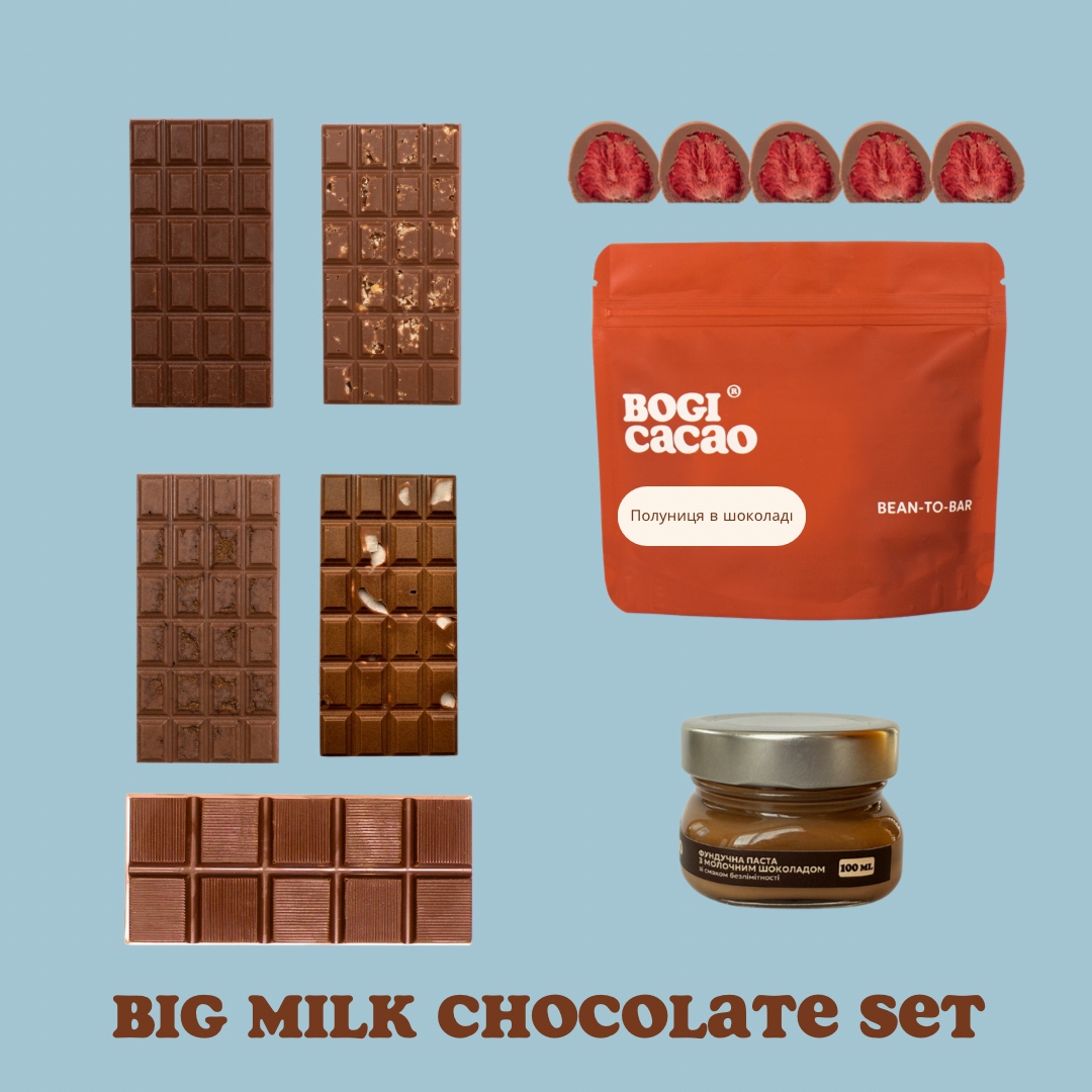 BIG MILK CHOCOLATE SET