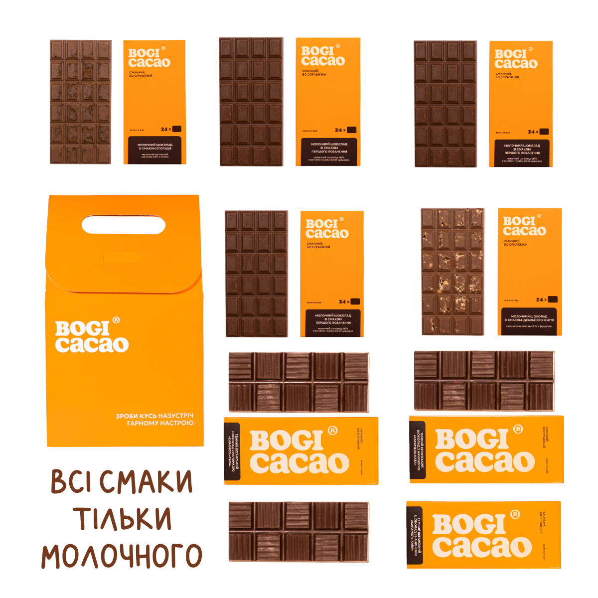 MILK CHOCOLATE SET